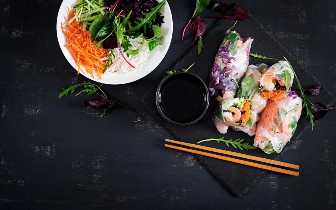 Comida asiática moderna